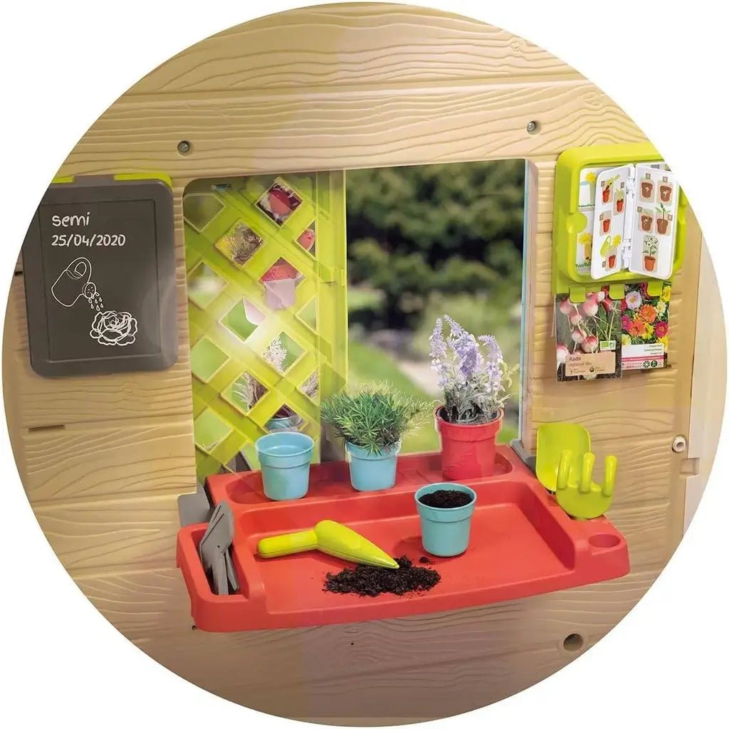 Casetta Garden House con Kit Giardinaggio Smoby 810405 - BabyLud