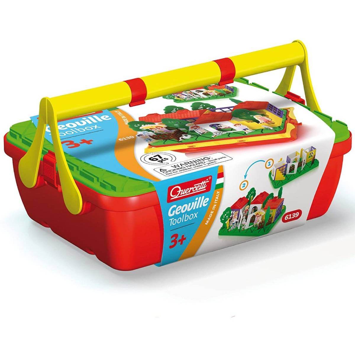Casetta Geoville Toolbox Quercetti 6139 - BabyLud