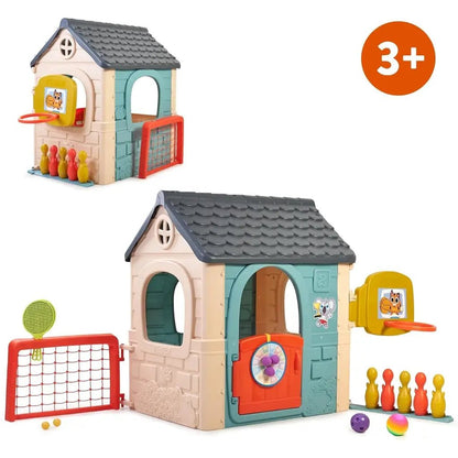 Casetta Multi Activity House Feber Gioco Bambini 6 in 1 - BabyLud