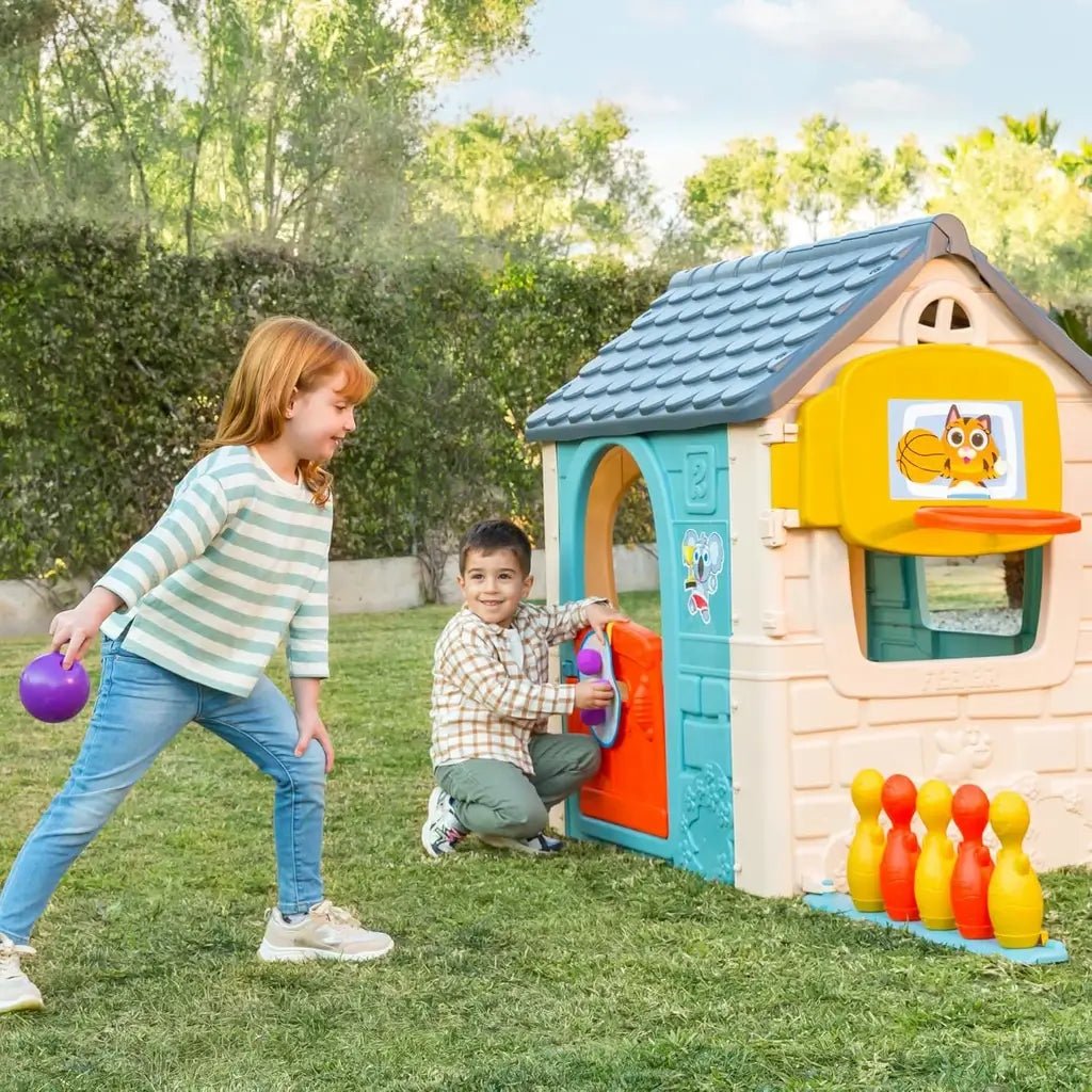 Casetta Multi Activity House Feber Gioco Bambini 6 in 1 - BabyLud