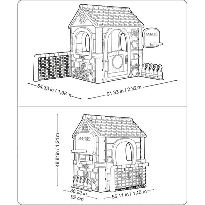 Casetta Multi Activity House Feber Gioco Bambini 6 in 1 - BabyLud