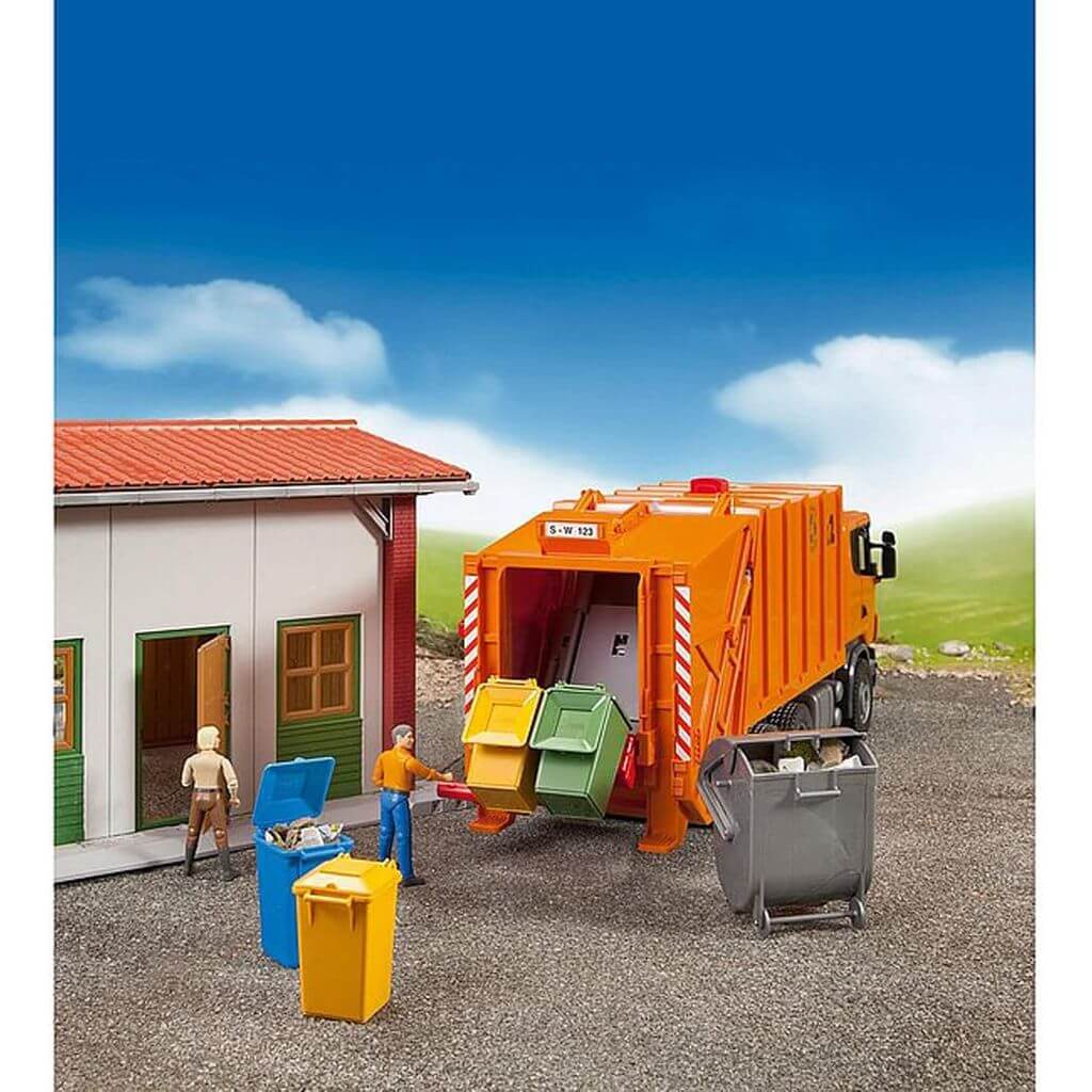 Cassonetto Dei Rifiuti Set Espansione Bruder 02607 - BabyLud