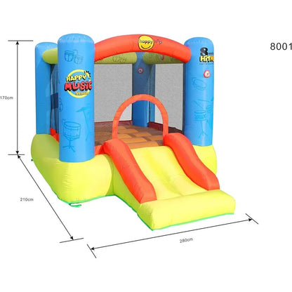 Castello Gonfiabile Interattivo Happy Music Studio - BabyLud