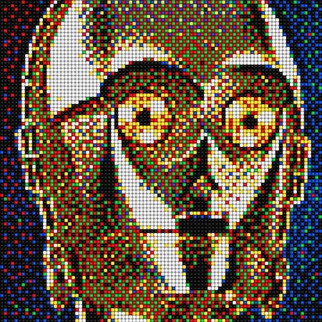 Chiodini Pixel Art 9 Star Wars C - 3PO Quercetti 0848 - BabyLud
