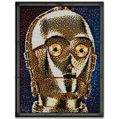 Chiodini Pixel Art 9 Star Wars C - 3PO Quercetti 0848 - BabyLud