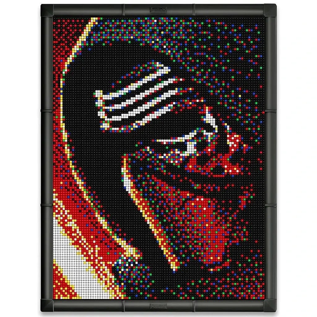 Chiodini Pixel Art 9 Star Wars Kylo Ren Quercetti 0849 - BabyLud