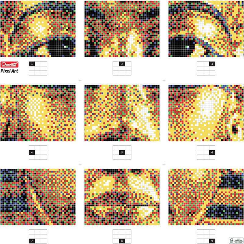 Chiodini Pixel Art Tutankhamon Quercetti 0802 - BabyLud