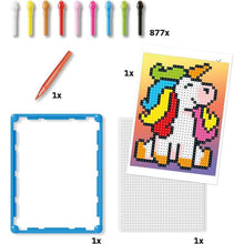 Chiodini Pixel Art Unicorno Quercetti 0767 - BabyLud