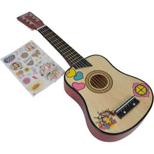 Chitarra Maggie & Bianca in Legno con Sticker - BabyLud