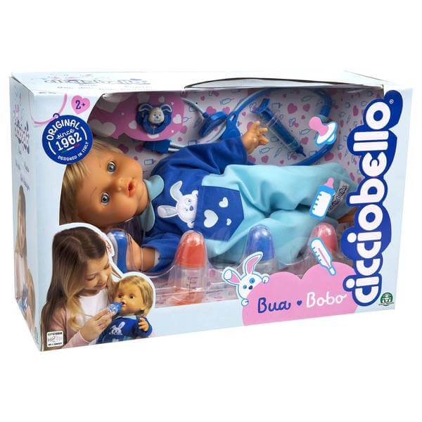 Cicciobello Bua, Bambolotto Interattivo con Accessori - BabyLud