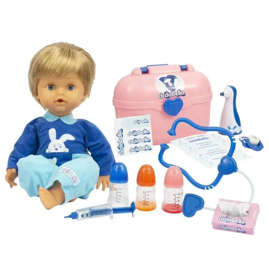 Cicciobello Bua Tante Cure Deluxe 42 cm con Accessori Giochi