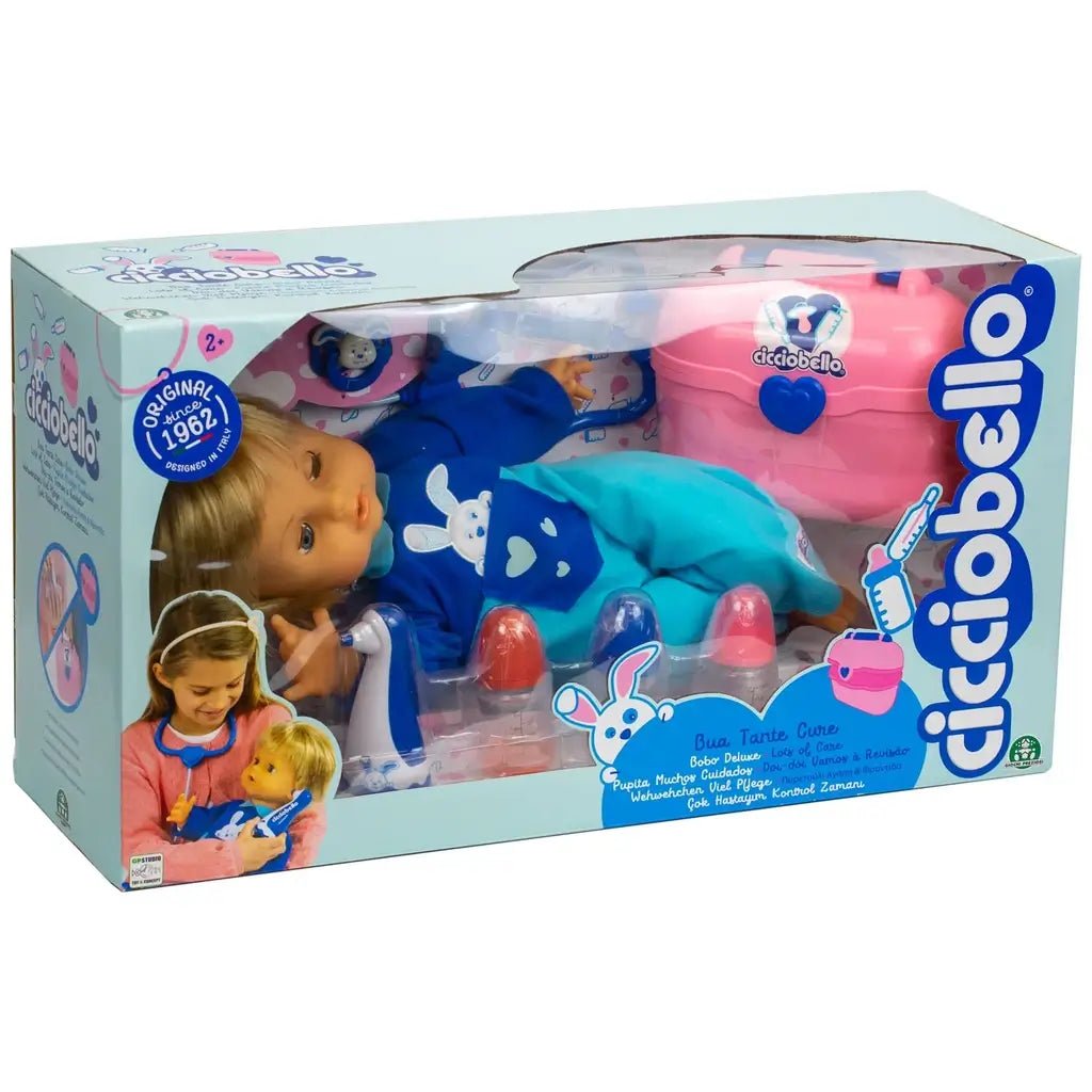 Cicciobello Bua Tante Cure Deluxe 42 cm con Accessori - BabyLud