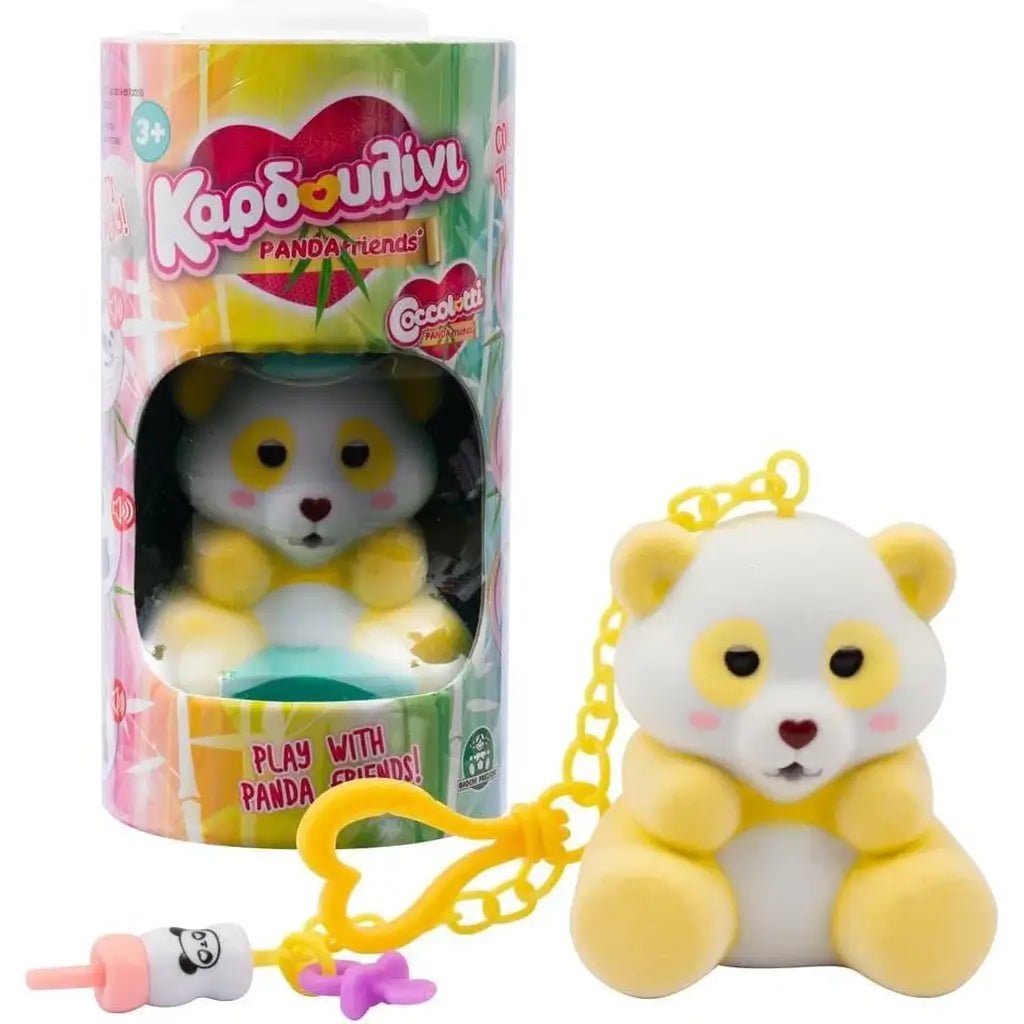 Coccolotti Panda Friends Orso Con Suoni Portachiavi - BabyLud