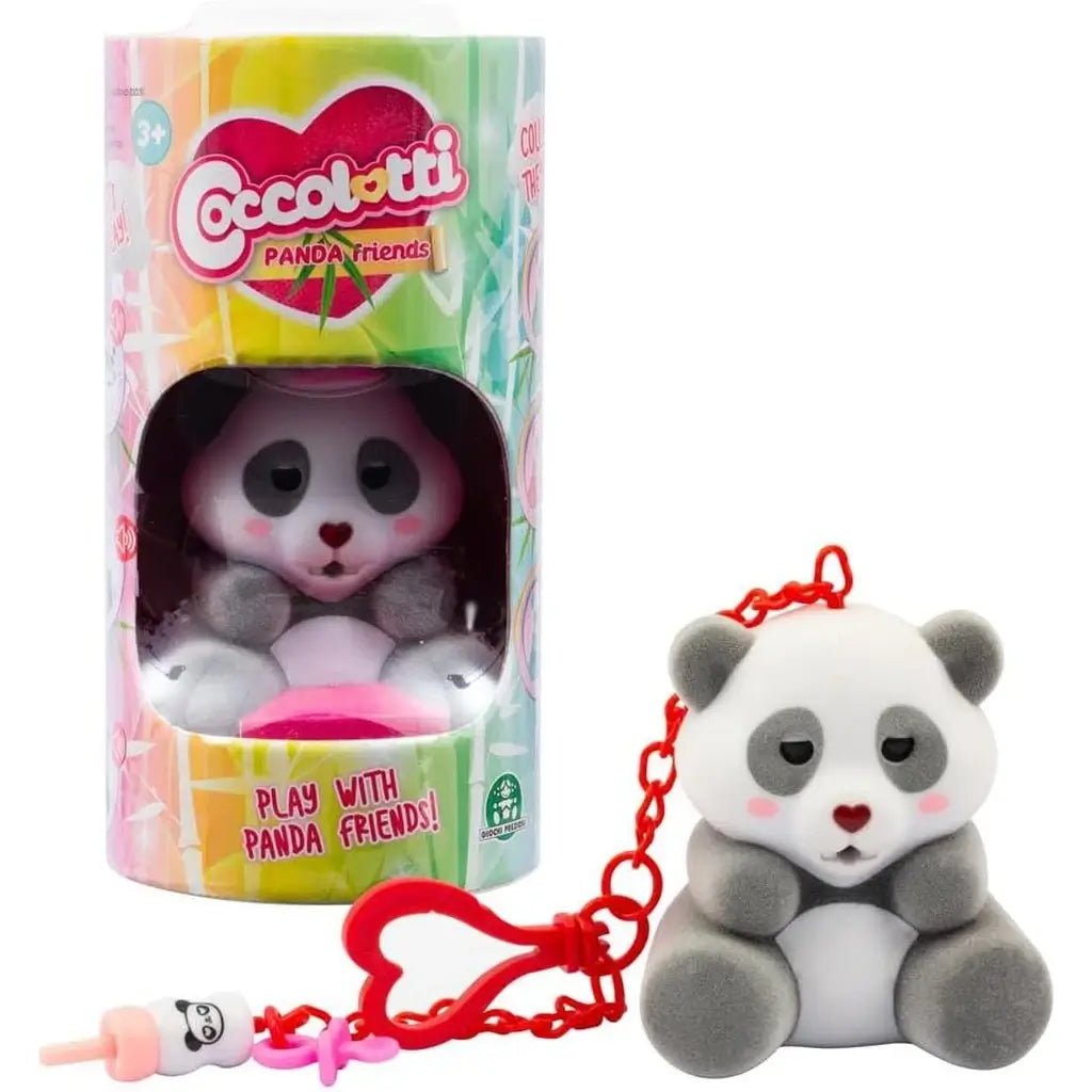 Coccolotti Panda Friends Orso Con Suoni Portachiavi - BabyLud