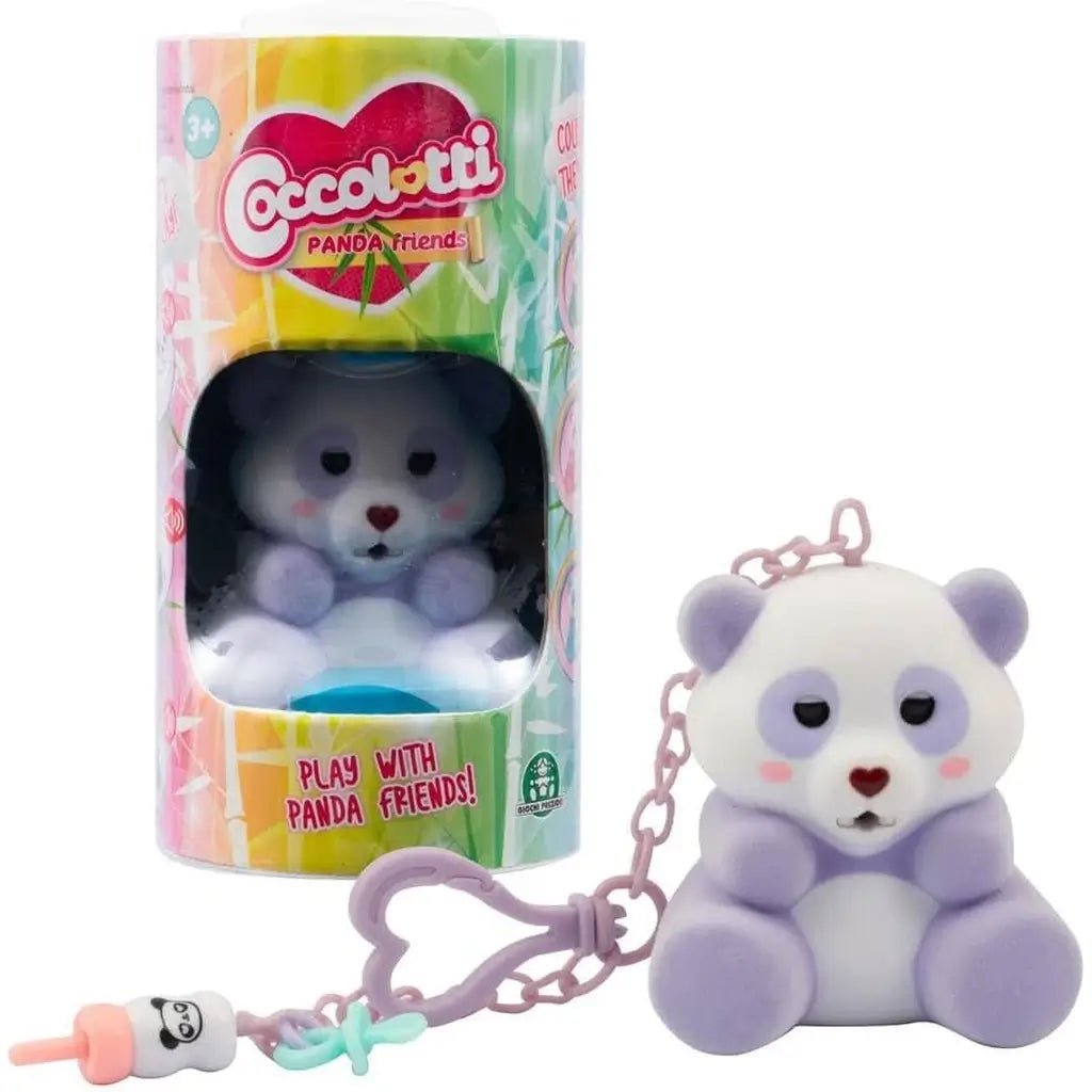 Coccolotti Panda Friends Orso Con Suoni Portachiavi - BabyLud