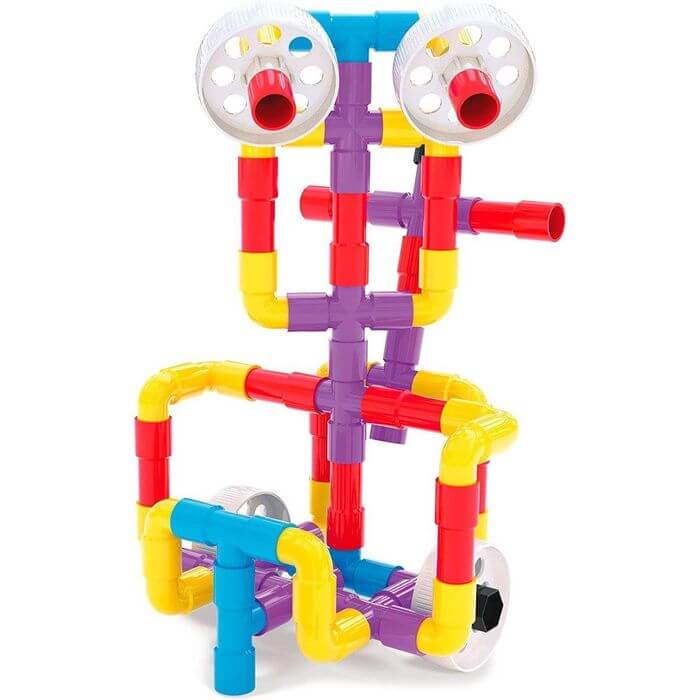 Costruzioni Tubolari Quercetti 4185 con Ruote 3 - 8 Anni - BabyLud
