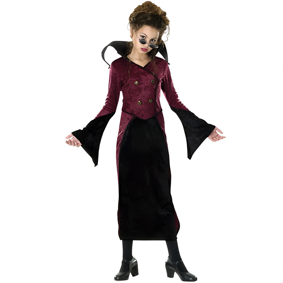 Costume Baronessa Vampira Halloween 8 - 10 Anni 38875 - BabyLud