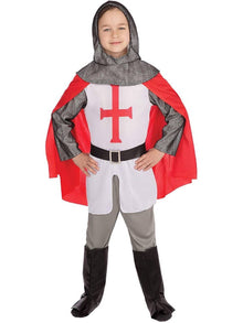 Costume Cavaliere Crociato Carnevale - BabyLud