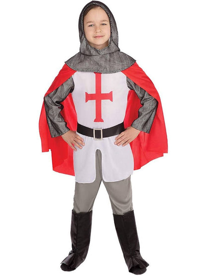 Costume Cavaliere Crociato Carnevale - BabyLud