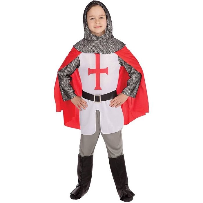 Costume Cavaliere Medievale Crociato Templare - BabyLud