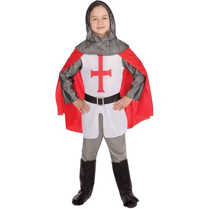 Costume Cavaliere Medievale Crociato Templare - BabyLud