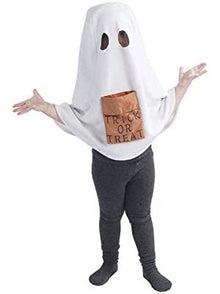 Costume Copricapo A Mantello Fantasma Zuccherino s8217 - BabyLud
