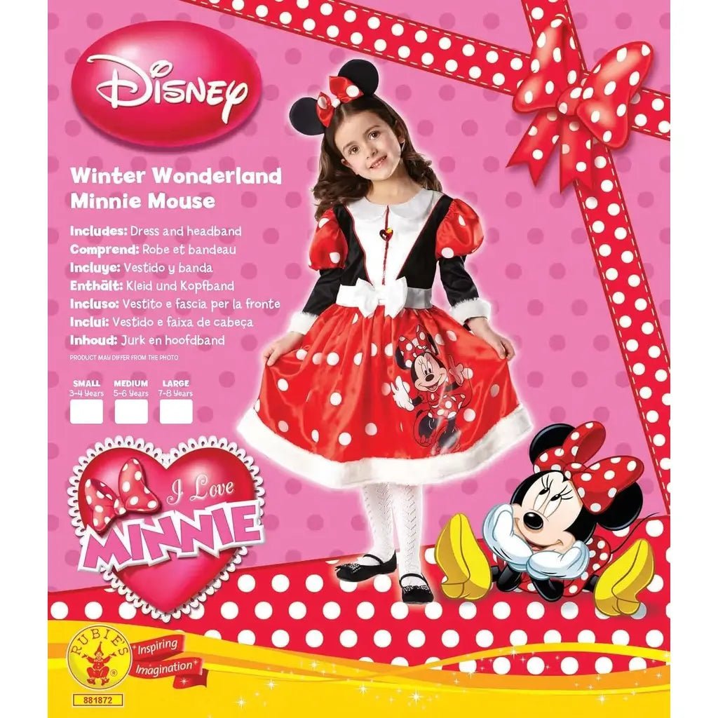Costume Disney Minnie Mouse Vestito Per Bambina - BabyLud
