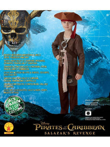 Costume Disney Pirata Dei Caraibi Jack Sparrow 640193 - BabyLud