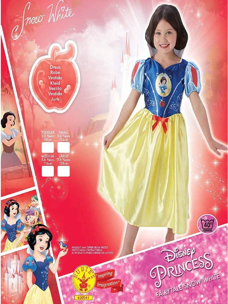 Costume Disney Principessa Biancaneve 620541 - BabyLud