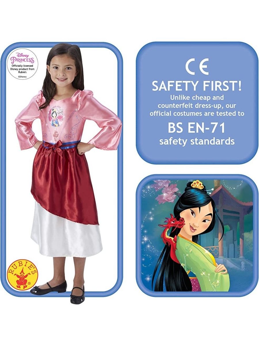Costume Disney Principessa Mulan 620544 - BabyLud