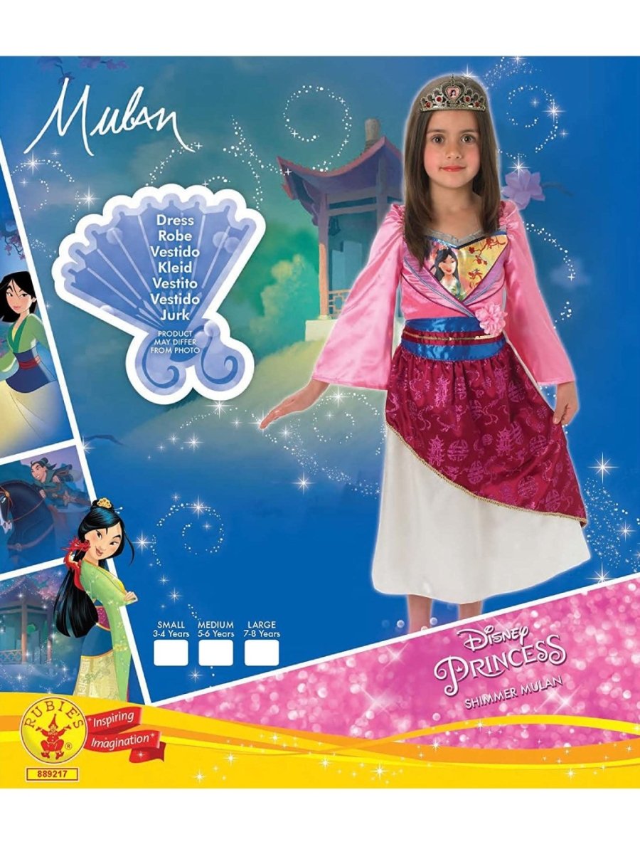 Costume Disney Principessa Mulan 889217 - BabyLud