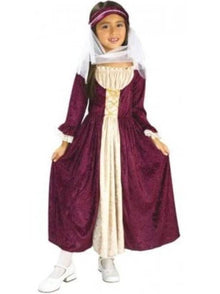 Costume Ragazza Medievale 882328 - BabyLud