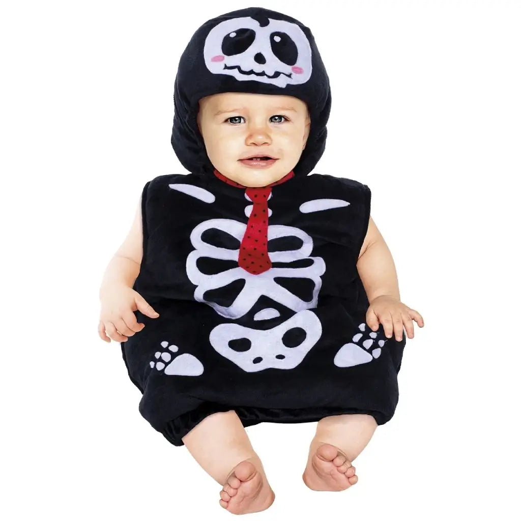 Costume Scheletro Baby 0 - 12 Mesi Halloween - BabyLud
