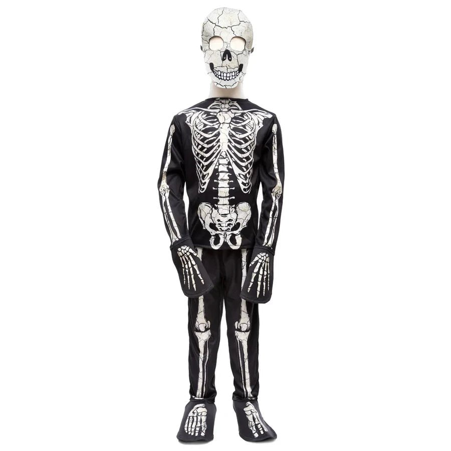 Costume Scheletro Fluorescente Bambino 3 - 4 Anni - BabyLud