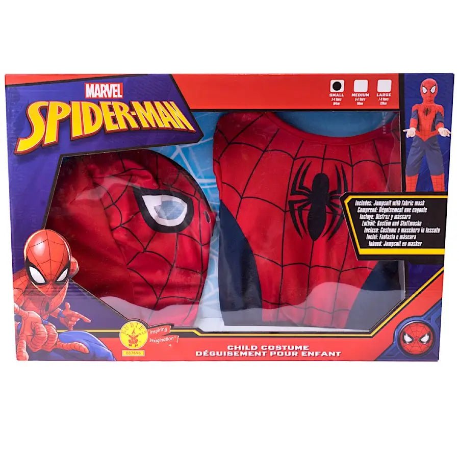 Costume Spiderman Con Maschera In Scatola 887696 - BabyLud