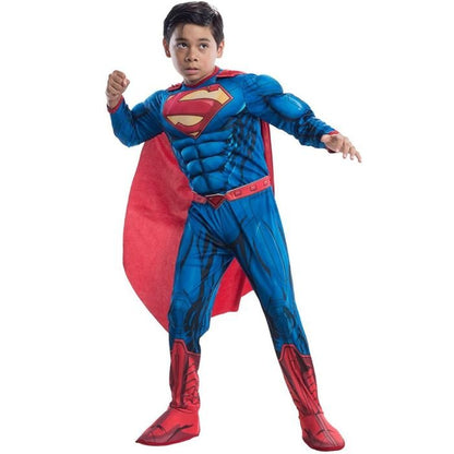 Costume Superman Imbottito con Mantello 8 - 10 Anni - BabyLud