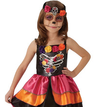 Costume Teschio di Zucchero Bambina 8 - 10 Anni 640058 - BabyLud