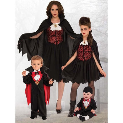 Costume Tiny Vampire 6 - 12 Mesi Halloween Neonati - BabyLud