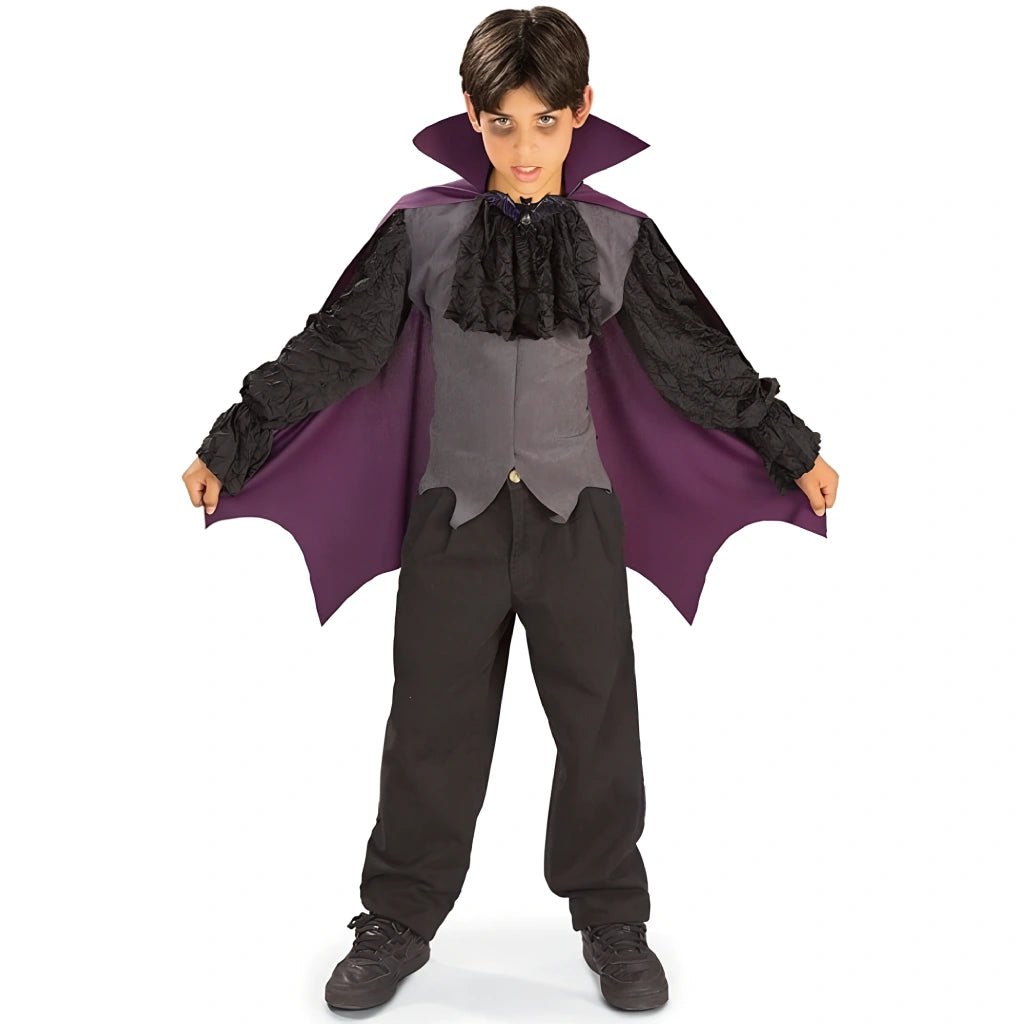 Costume Vampiro Notturno Halloween 5 - 7 Anni 881102 - BabyLud