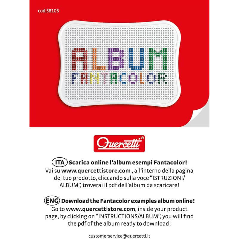 Fantacolor Tab Mosaico con Chiodini Quercetti 00923 - BabyLud