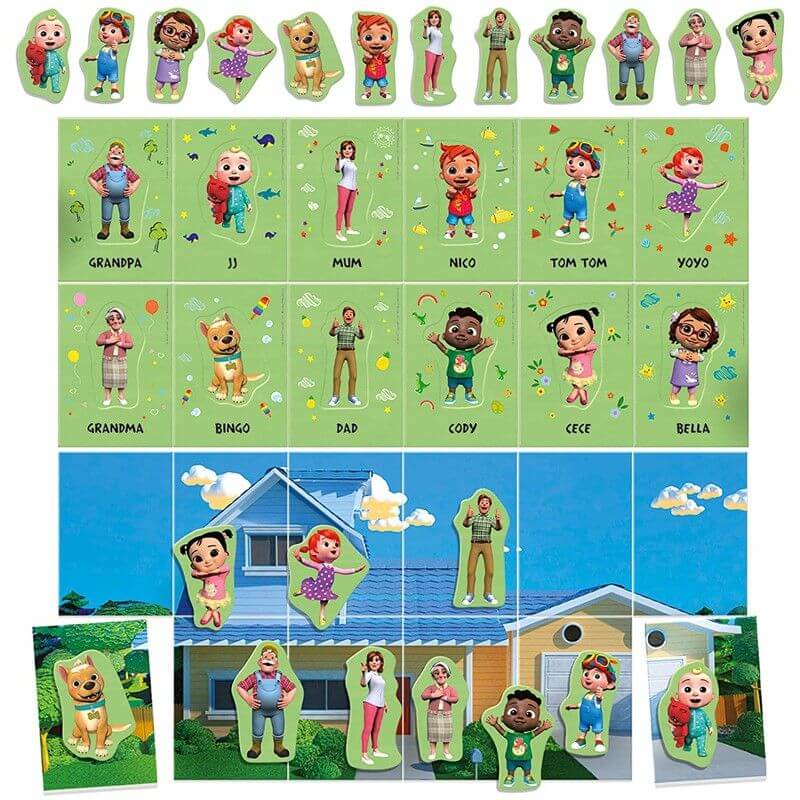 Flashcards Cocomelon Baby Gioco Educativo - BabyLud