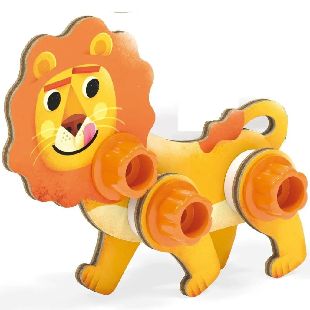 Gioca Wood Animali in Legno 0734 Gioco Costruzioni - BabyLud