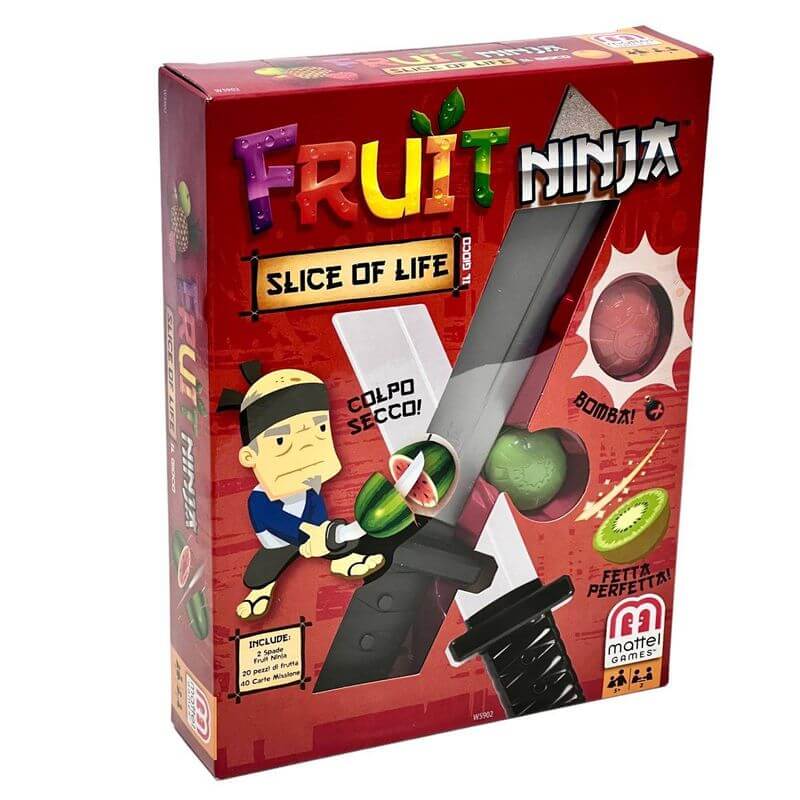 Gioco da Tavolo Fruit Ninja per Bambini Mattel - BabyLud