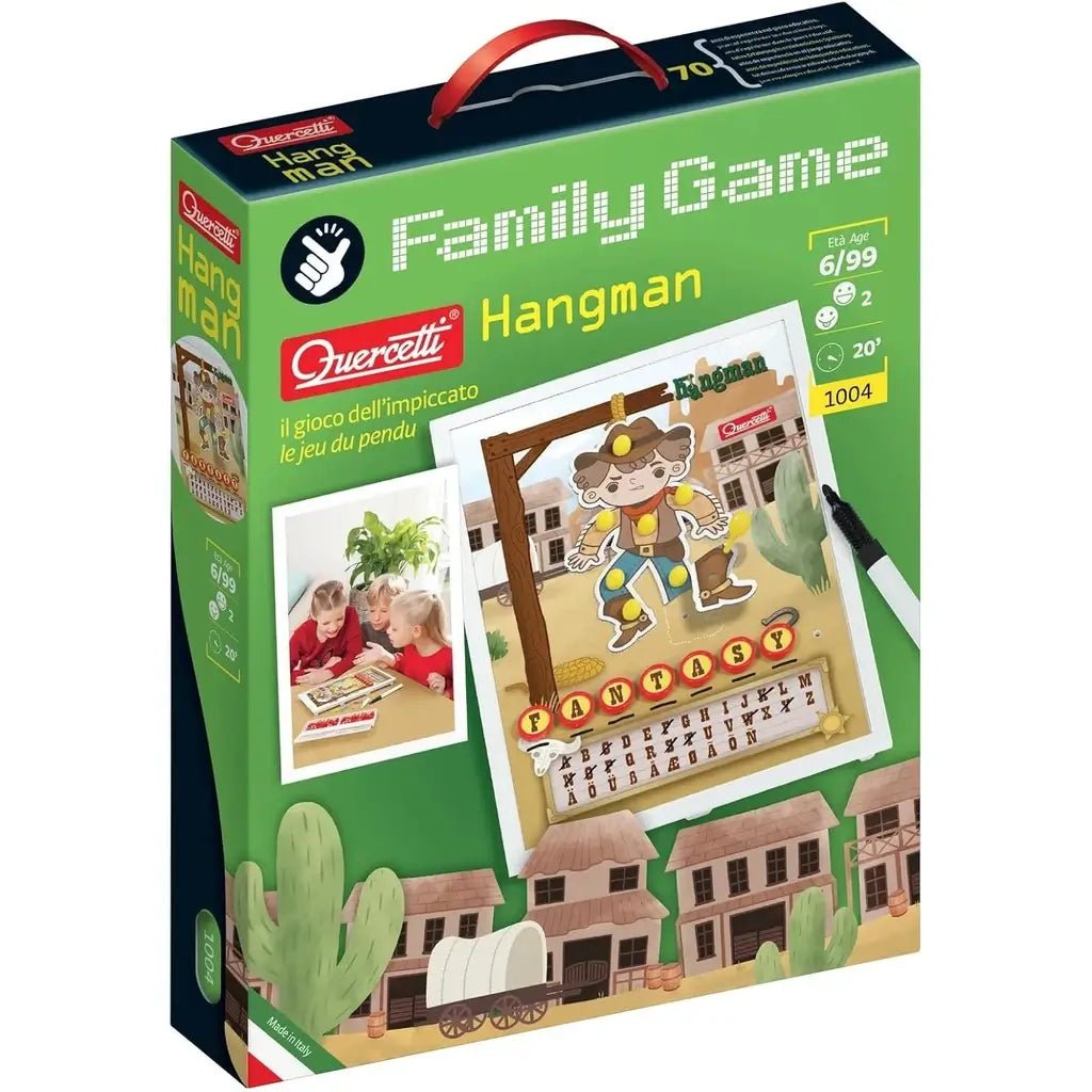 Gioco dell’Impiccato Quercetti Hangman 1004 da Tavola - BabyLud