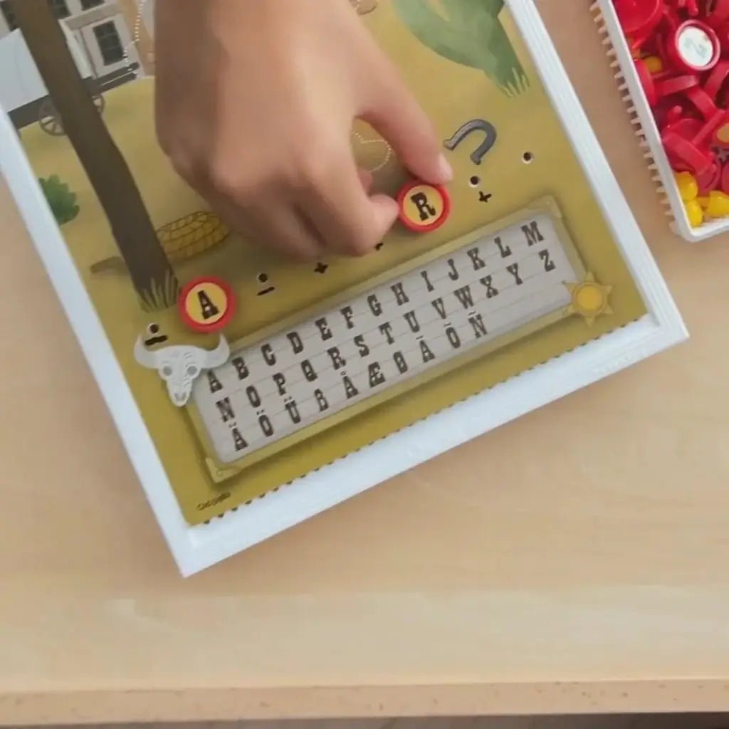 Gioco dell’Impiccato Quercetti Hangman 1004 da Tavola - BabyLud