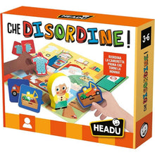 Gioco Educativo "Che Disordine" Headu IT29389 - BabyLud