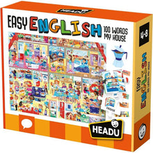 Gioco Educativo Easy English 100 Words Headu IT23158 - BabyLud