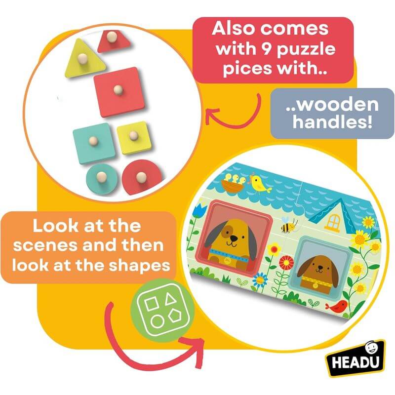 Gioco Educativo Montessori Headu Progressive Babies - BabyLud