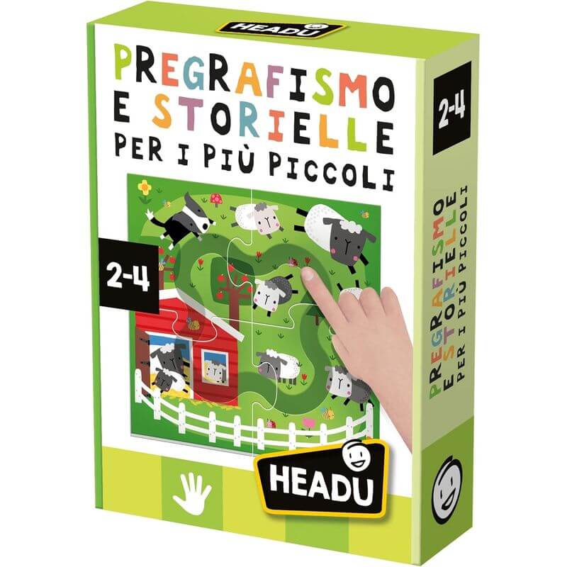 Gioco Educativo Pregrafismo e Storielle Headu IT55027 - BabyLud