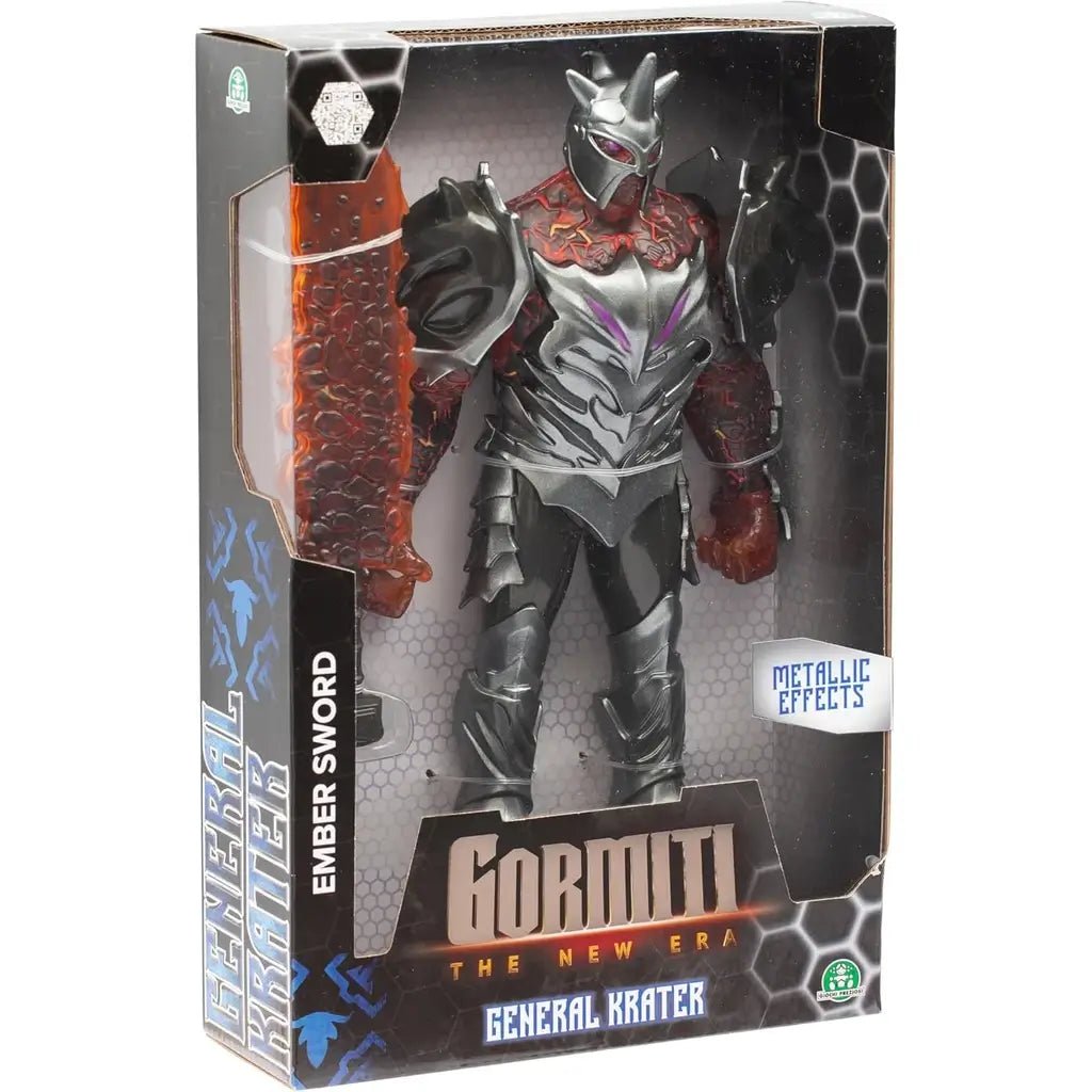 Gormiti Generale Krater Action Figure Villain 27 cm - BabyLud